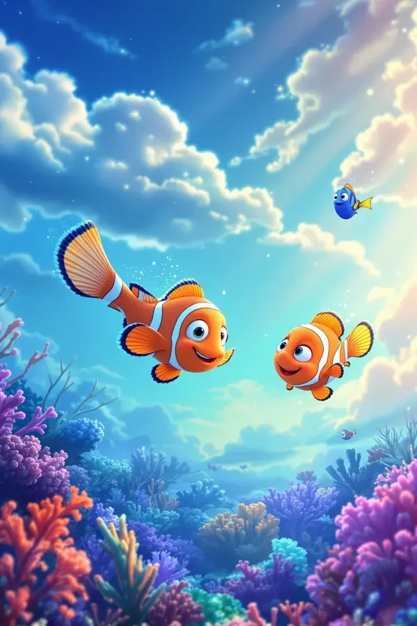海底总动员动画电影海报