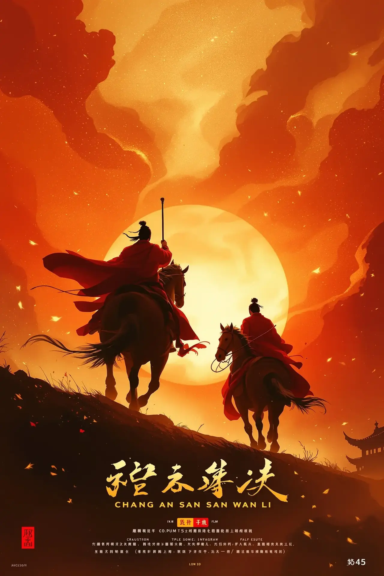 长安三万里动画电影海报