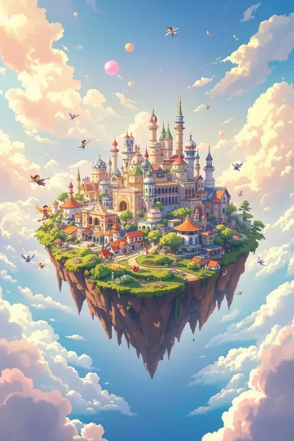 天空之城动画电影海报